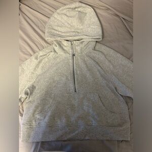Heather Gray Lululemon Scuba hoodie
